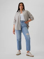 High Rise '90s Straight Jeans