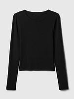 Modern Rib Crop T-Shirt
