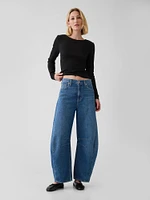 Modern Rib Crop T-Shirt