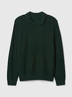 CashSoft Sweater Polo Shirt