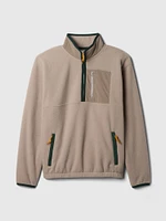 Sherpa Half-Zip Pullover