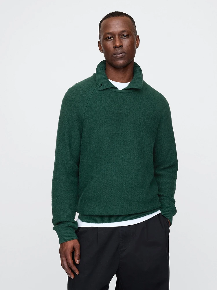 CashSoft Sweater Polo Shirt