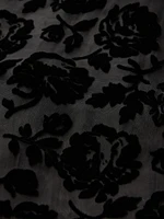 Recycled Velvet Crop Shirt