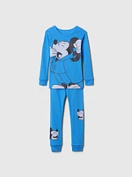 Pyjama en coton biologique brossé Gap x pour Béb