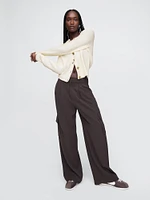 CashSoft Crop Cardigan