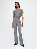 GapFit Smooth High Rise Jersey Flare Leggings