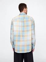 Sunwashed Twill Big Shirt