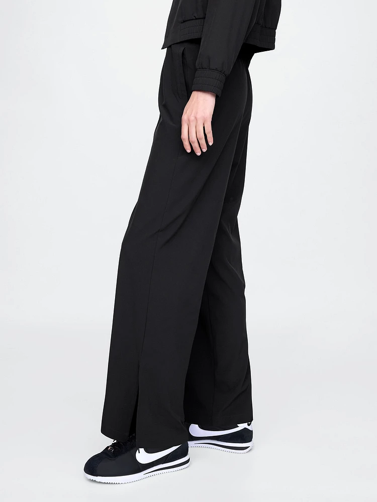 GapFit Tech High Rise Split-Hem Pants