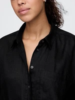 100% Linen Oversized Shirt