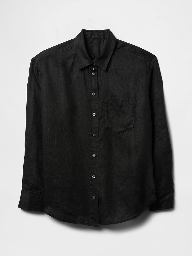100% Linen Oversized Shirt