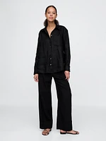 100% Linen Oversized Shirt
