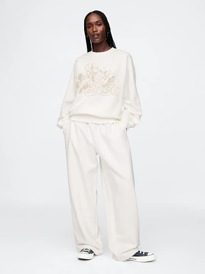 Pantalon ultra-ballon en coton ouaté Gap × pour Adulte