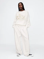 Pantalon ultra-ballon en coton ouaté Gap × pour Adulte