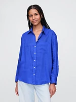 100% Linen Oversized Shirt