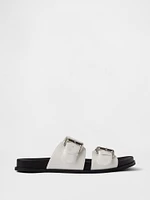 Double Buckle Sandals