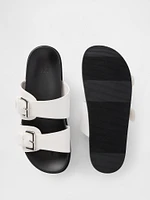 Double Buckle Sandals