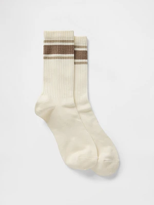 Chaussettes côtelées épaisses