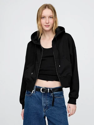 VintageSoft Full-Zip Wedge Hoodie