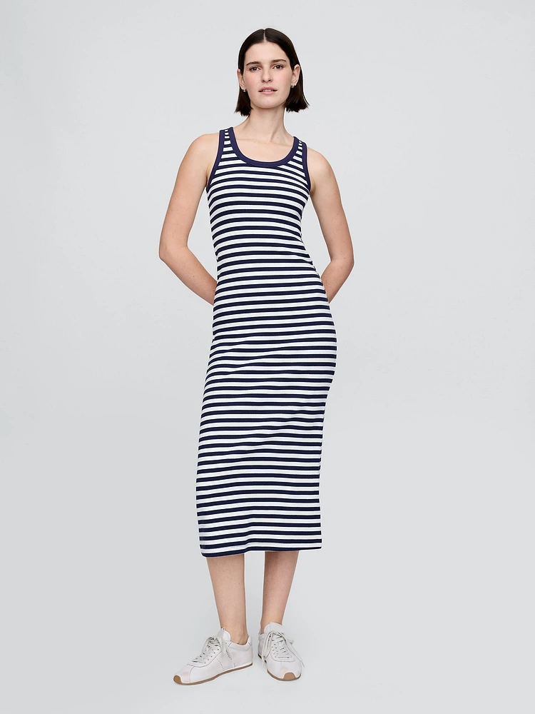 Rib Midi Tank Dress