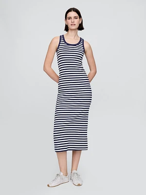 Rib Midi Tank Dress