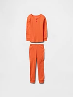 Pyjama en coton biologique côtelé pour Bébé et Tout-petit