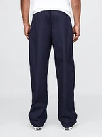 Pantalon ballon parachute en serg