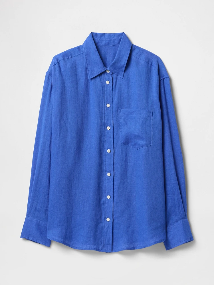 100% Linen Oversized Shirt