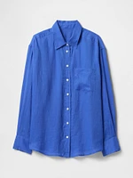 100% Linen Oversized Shirt
