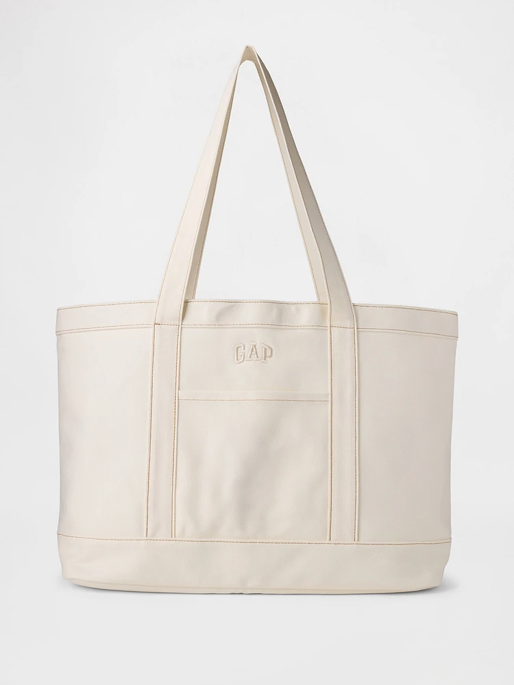 Fourre-tout en denim à logo Gap