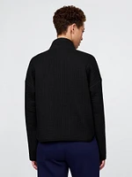 GapFit Quilted Jacquard Jacket