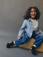 Pantalon parachute en denim ultra-confo pour Bébé et Tout-petit