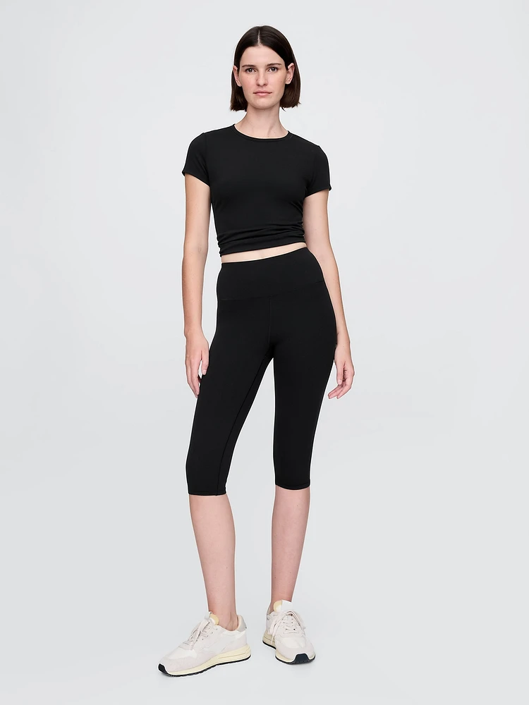 GapFit Smooth High Rise Crop Leggings