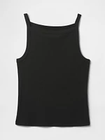 Modern Apron-Neck Tank Top