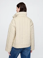 Oversized Quilted Liner Jacket