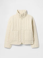 Oversized Quilted Liner Jacket