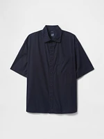 Organic Cotton Oversized Poplin Shirt
