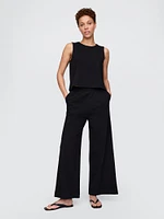 Heavyweight Organic Cotton Wide-Leg Pants
