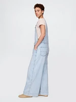 UltraSoft Denim Baggy Overalls