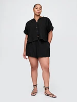Cotton Gauze Easy Shorts