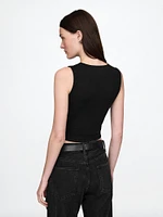 CloseKnit Jersey Crop Tank Top