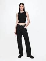 CloseKnit Jersey Crop Tank Top