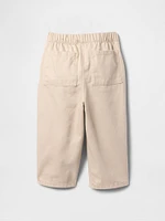Pantalon coupe baril à taille élastique ultra-doux pour Bébé et Tout-petit