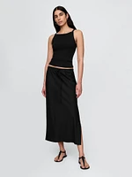 Modern Apron-Neck Tank Top
