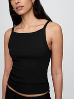 Modern Apron-Neck Tank Top