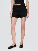 4" Mid Rise UltraSoft Relaxed Cutoff Shorts