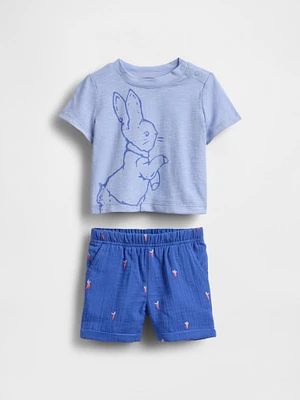Baby Peter Rabbit™ T-Shirt Outfit Set
