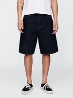 10.5" Baggy Denim Shorts