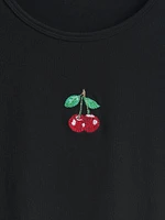 Crop Graphic T-Shirt