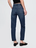 High Rise Cheeky Straight Jeans