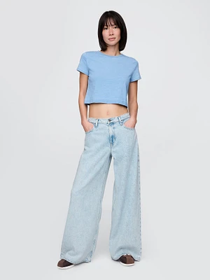 Low Slung UltraSoft Extra Baggy Jeans